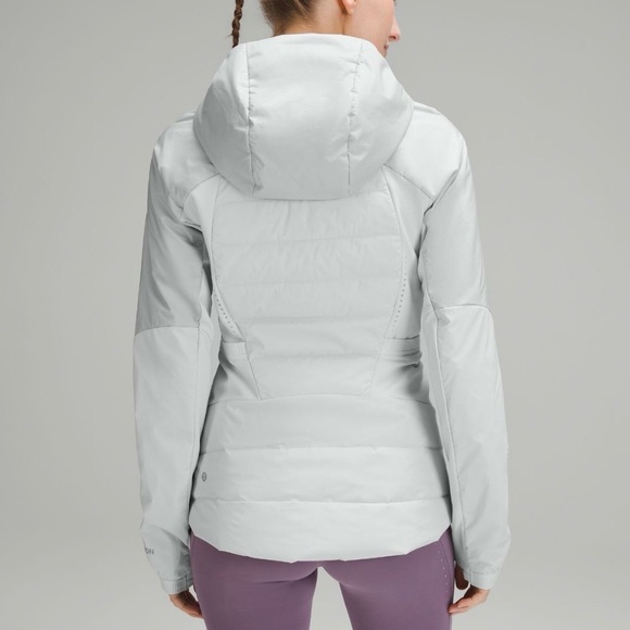 Lululemon Athletica Down For It All Jacket **LIKE NEW** w/ Goose Down Dark Olive - Picture 11 of 13